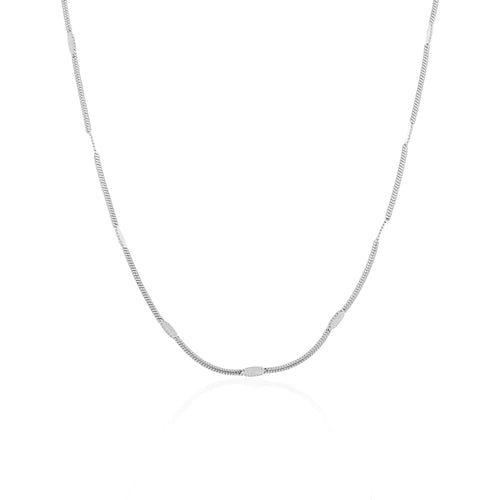 ''MOTIVE'' ZILVEREN KETTING (THIN)