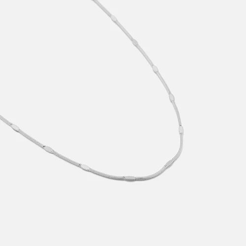 ''MOTIVE'' ZILVEREN KETTING (THIN)