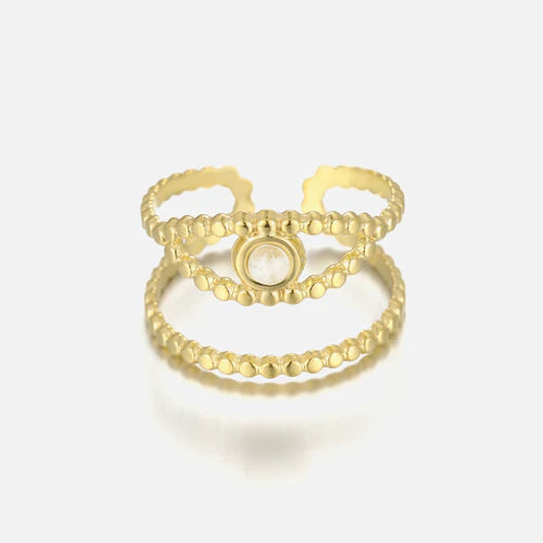 ''EYE WIT"' GOUDEN RING