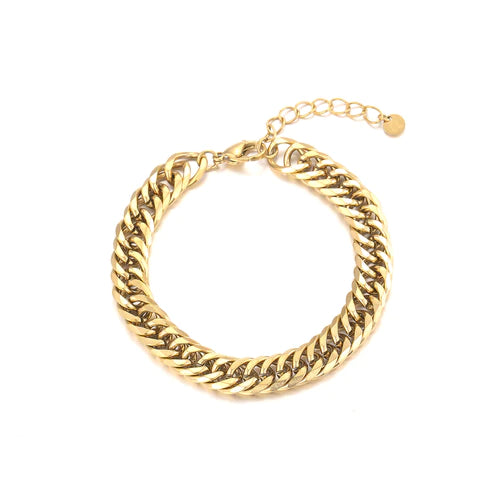 ''CHUNKY'' GOUDEN ARMBAND(6mm)