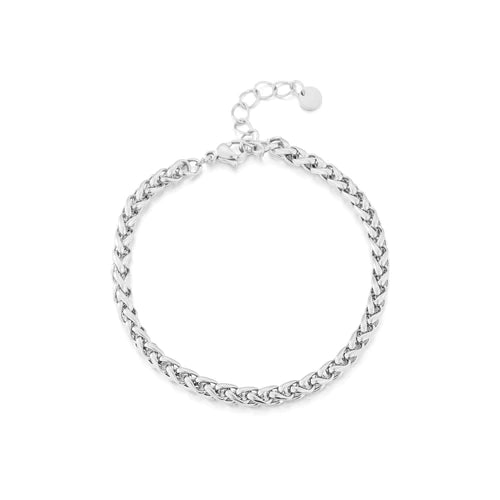 ''CHUNKY'' ZILVEREN ARMBAND