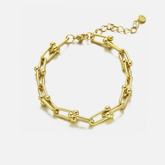 ''LUX'' GOUDEN ARMBAND