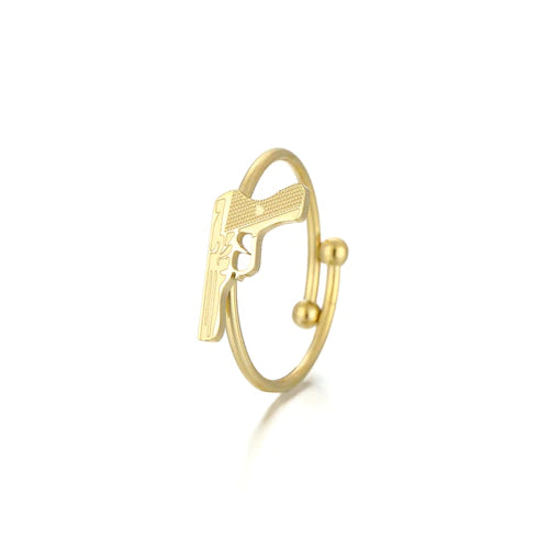 ''GUN"' GOUDEN RING