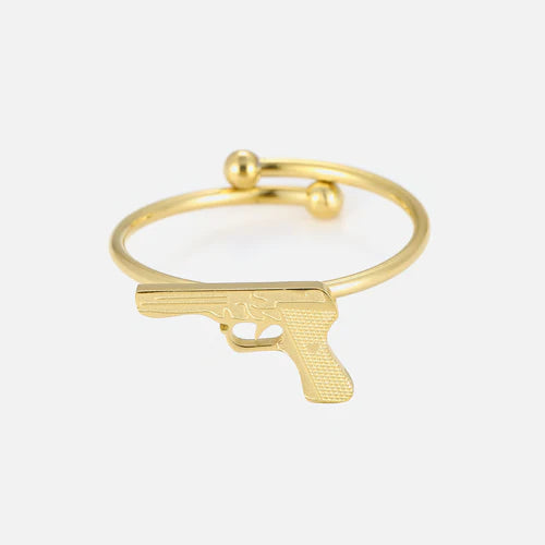 ''GUN"' GOUDEN RING
